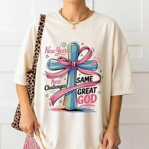 New Year Shirt, Faith Shirt, Christian New Year Tee